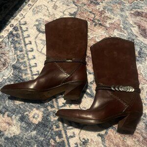 Via Spiga Women's Brown Boots